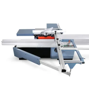 Dust-absorbing Slide Table Saw with Four Sliding Way Aluminum Motor Tablesaw Provided 220V