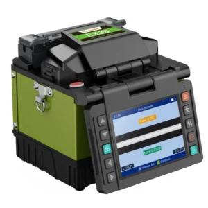 EX 39 Fiber Fusion Splicing Machine Mini Optical Fiber Fusion Splicer FTTH 4 Motors 8 Seconds Fast