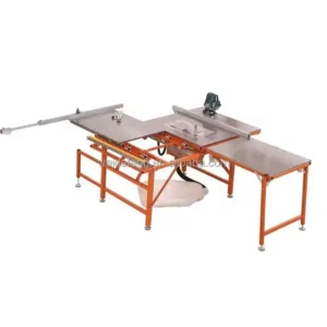 Easy Operate Precision Automatic Double Blade Sliding Multi Function Precision Slide Table Wood Board Cutting Saw