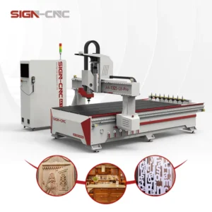Easy to Operate & High Precision 3 Axis ATC CNC Router Machine Cutting 3D Engraving Machine