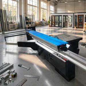 Easy to Operate Motor Panel Saw Machine Sliding Table Wood Cutting Machine with 45 Degree for Wood MDF Cabinet Doors