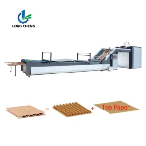 Economical and Efficient High speed Servo Automatic Vacuum 3 5 layer Corrugated Cardboard Laminating Machine