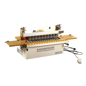 Edge Banding Machine Gluing Automatically Cuts the Edge Band Wood Board Machine