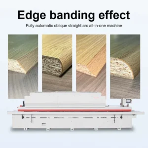 Edging Band Machine With Corner Rounding Edgebanding 1/4 Arc ABS Edge Banding Machine Pre milling Trimmer