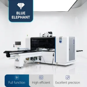 Efficient Wood Furniture Cabinet Drilling ET6 CNC Six Sided Drilling Center with Dual Spindles for Batch One Production
