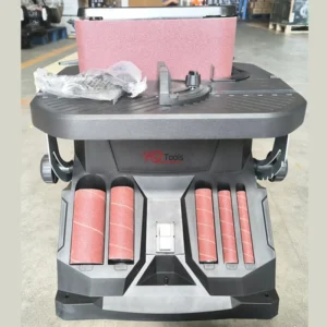 Electric 1/2 HP 50Hz 2000 RPM Variable Speed Portable Aluminum Table Vertical Drum Belt Oscillating Spindle Sander