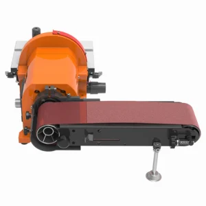 Electric 100x915mm Belt & 203mm Disc Sander for Deburring Beveling Sanding Wood Plastic Metal DIY 220V Variable Speed Motor 700W