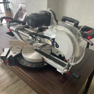 Electric Circular 12 Inch Multi Function Miter Saw 45 Degree Bevel with 4.8KW Motor for Metal Cutting