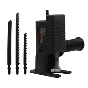 Electric Drill Conversion Power Saw Portable Reciprocating Saw Curve Saw Converter With 3 Saw Blades