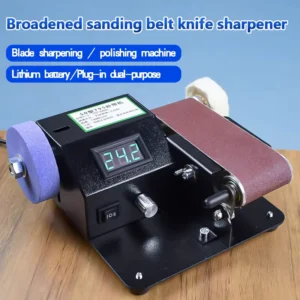 Electric Fully Automatic Small Universal Knife Sharpener Cast Iron Material Henan Origin Home and Commercial Use