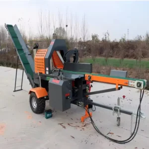 Electric Hydraulic Splitter Automatic Wood Splitter Large Automatic Cutting Machine Chopping Machine Gasoline Splitter