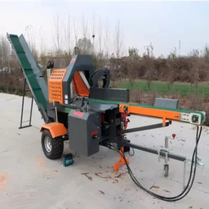 Electric Hydraulic Splitter Automatic Wood Splitter Large Automatic Cutting Machine Chopping Machine Gasoline Splitter