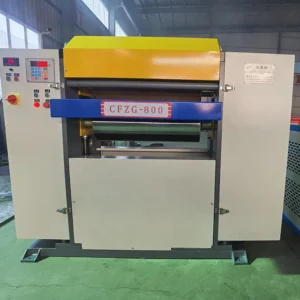Embossing roller machine for wood grain MDF plywood panel