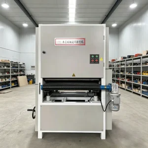 Energy Efficient Automatic Calibrating Wood Sanding Machine 30 1300mm Working Width Plywood Planer Sander Equipment