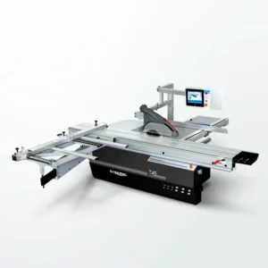 European Quality Industrial Automatic 45 and 90 Degree Cnc Computer Control Woodworking Sliding Table Panel Saw