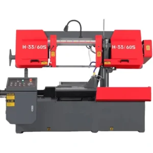 Ex-factory Price Horizontal Automatic Band Saw Machine with Gear Components for Industrial Metal Cutting
