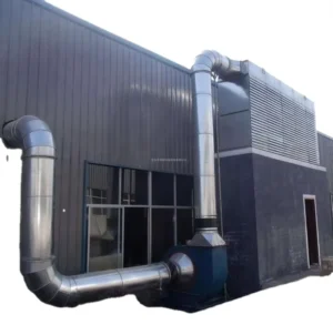 Explosion-proof Woodworking Dust Collector Central Dust Removal System in the Woodworking Workshop