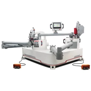 F-810 Automatic Curve Edge Banding Machine with Motor Buffing Gluing Scraping and Trimming Functions Woodwork Contour Edgebander