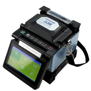 FTTH 4 Motors A33 Splicer PON Network Single Multi Mode Fiber Optic Fusion Welder 6 Second Splicing Machine LCD