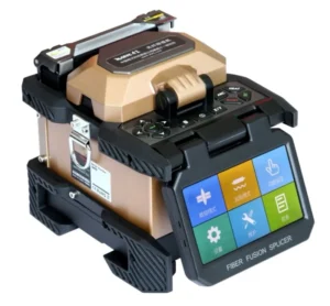 FTTH Fiber Optic Fusion Splicer AV6481 with 7 Seconds Splicing and 10000 Groups Record