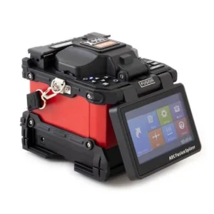 FTTH Fiber Optic Splicer 15 Seconds Welding Splicing Machine 80W Fiber Optical Fusion Splicer