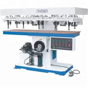 FUMA MZ54118 18-Spindle Wood Vertical Multi-Hole Boring Milling Machine for Woodworking