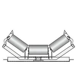 Factory Conveyor Idler Mining Machine Parts High Rigidity Roller Ore Conveying Quality Assured