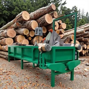 Factory Custom Blue Wood Debarker Rattan Plywood Peeling Machine High Productivity Easy to Operate 7.5kw*2 Power