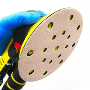 Factory Customized A175 Aluminum Oxide Hook and Loop Film Abrasive Sanding Disc for Car Wood Polishing