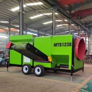 Factory Customized Stone Drum Screen Sand Roller Sieving Equipment Soil Recycling Material Trommel Screen