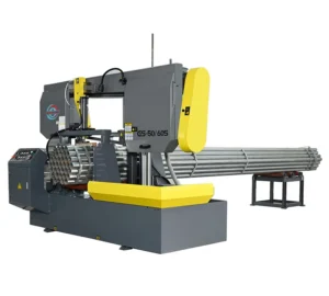 Factory Direct Metal Cutting Vertical & Horizontal CNC Band Saw Machine with Energy Saving Motor & Gear Components