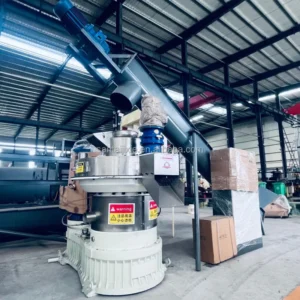 Factory Direct Sale 760 Ring Die Biomass Pellet Production Line for Wood Shavings Coconut Shell Straw Fuel Processing