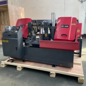 Factory Direct Sale CT-33N Metal Cutting Band Saw Machine with Auto Feeding Function Manual Mechanical Tension for Industries