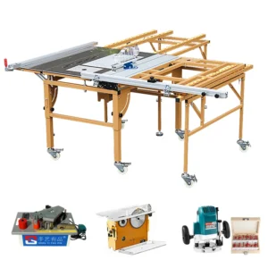 Factory Direct Sale Woodworking Set Cutting Saw Multi function Panel Saw Portable Workbench Dust free Cutting Saw