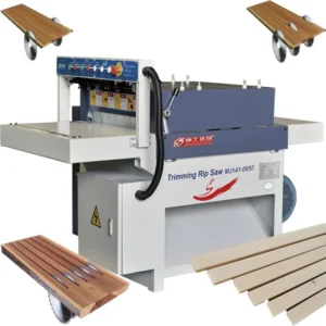 Factory Direct Sales Sawmill Multi Blade Rip Saw Machine Panel Saw Machine Wood Cutting