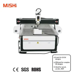 Factory Direct Selling 1325 4 Axis 3D CNC Wood Carving Machine Working CNC Router America Canada Mexico