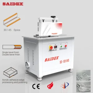 Factory Direct Supply Stainless Steel Acrylic Trimming Chamfering Machine 45 Degree Beveled Edge High Efficiency Multipurpose