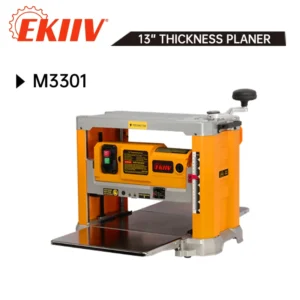 Factory Heavy Duty 330mm Carpenter Thicknesser Machine New High Class Wood Planer Straight Spiral Cutter Planer