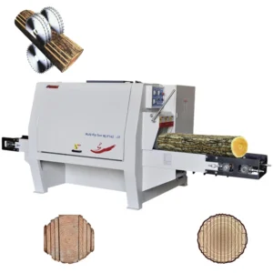 Factory MJY142 35 Vertical Multi-Blade Wood Rip Saw Cutting Machine With Spindle and Motor for Manufacturing Plants