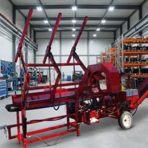 Factory OEM 20Ton Hydraulic Firewood Processor Joystick Control Saw Cutting System For Backyard And Farm Business