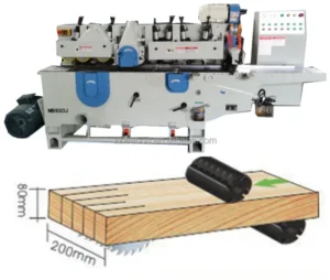 Factory Price Four Side Planer Machine Heavy Duty Four Side Moulder Machine