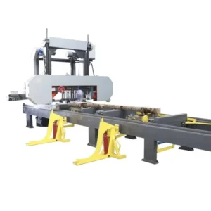 Factory Price High Efficiency Sawmill Wood Cutting Automatic Timber Cutting Hydraulic Horizontal Bandsaw Machine