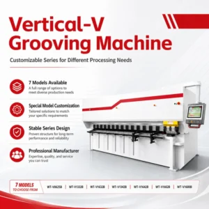 Factory Price Vertical V Grooving Machine Horizontal V Grooving Machine Sheet Metal V Grooving Machine