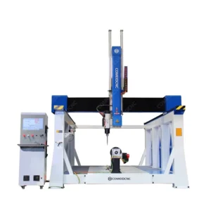 Factory Sale 3D 5 Axis CNC Router For Eps Foam Polystyrene Wood Molding Sculpture