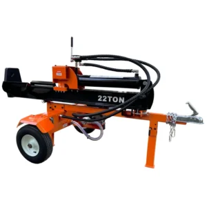 Factory Supply Forestry Machinery 22T 22Mpa Hydraulic Petrol Engine Log Splitter Firewood Cutting 2.5L