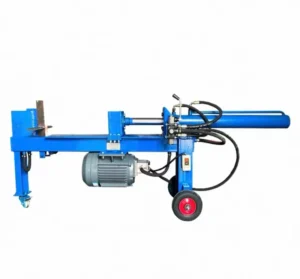 Farm Machinery Hydraulic Chop Saw Bearing Gearbox High Productivity 2.2kw Wood Log Cutter Firewood Processor