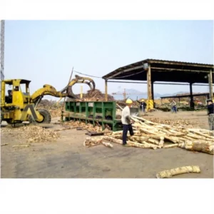 Farthest Wood Log Debarking Machine For Biomass Paper Mill Industry