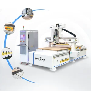 Fast Speed CNC Router ATC 1325 3 Axis CNC Wood Router Manufacturer for Wood Cabinet Door Making MDF Cutting Wooden Furniture