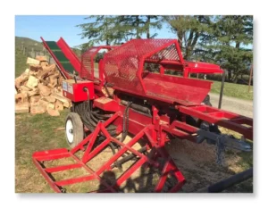 Firewood Processor Log Splitter Horizontal Hydraulic Tree Cutting Electric Log Splitter