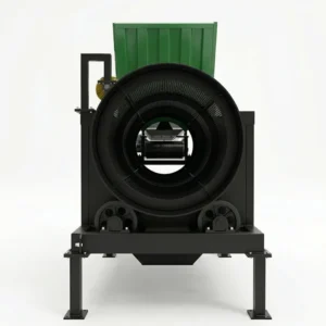 Fixed Stationary Trommel Screen Industrial Rotary Drum Screen for Compost Soil Gravel Sand Wood Chips